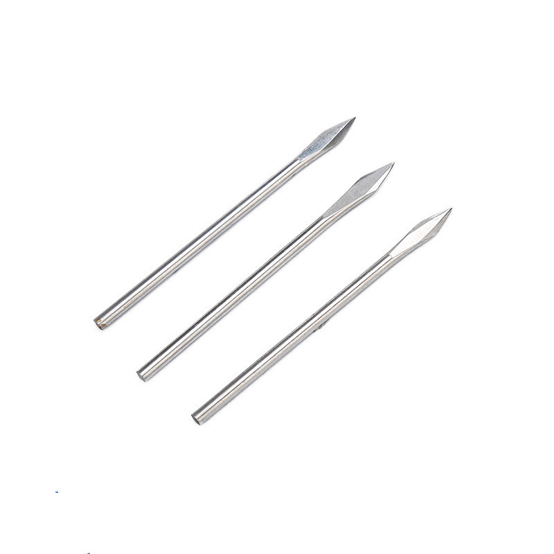 杭州富阳厂家定制不锈钢三菱针采血针注射器针头不锈钢毛细管削尖
