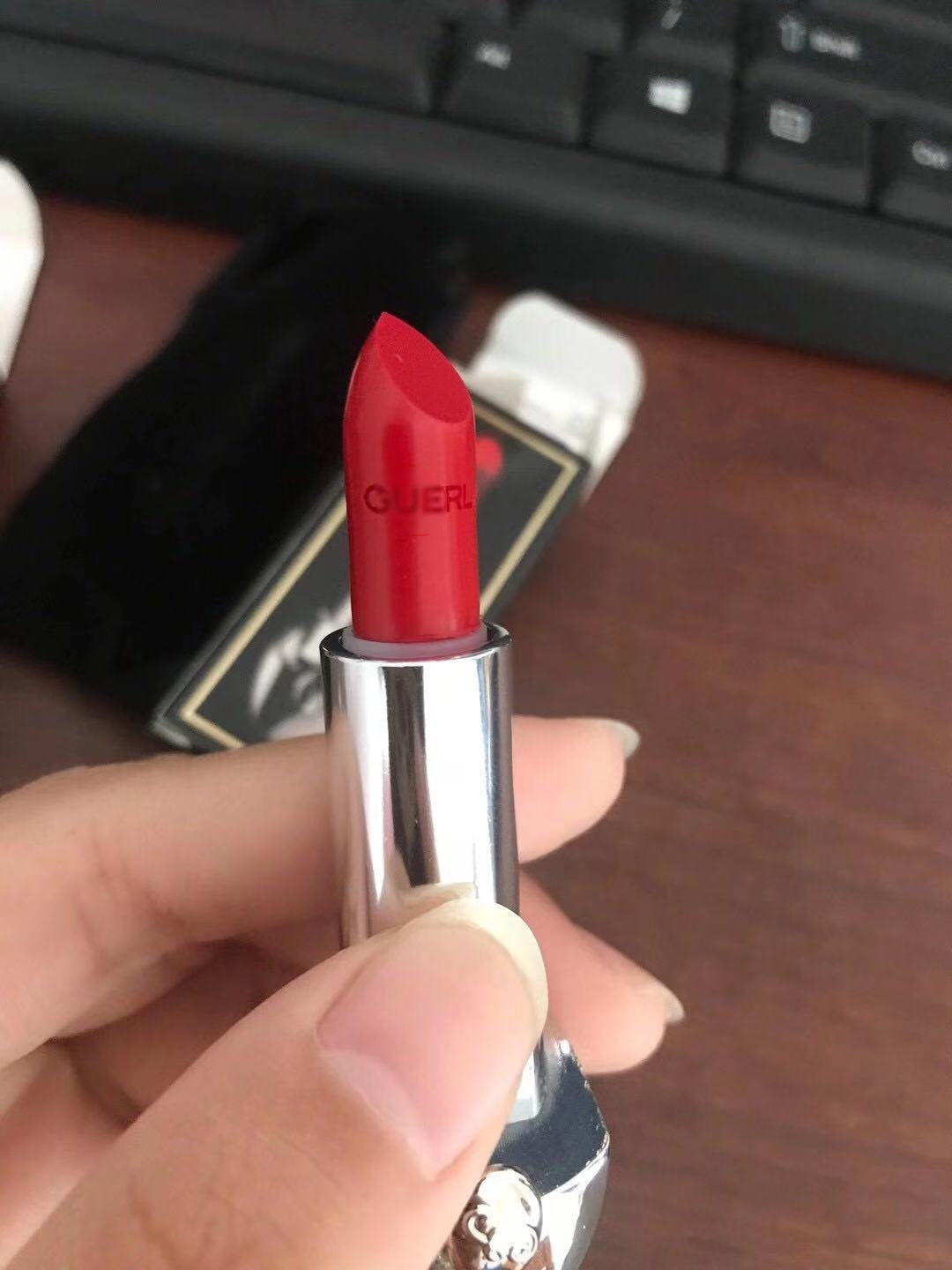 安迪现货推荐~j l 钻石小样口红现货 1.4g 实拍图!