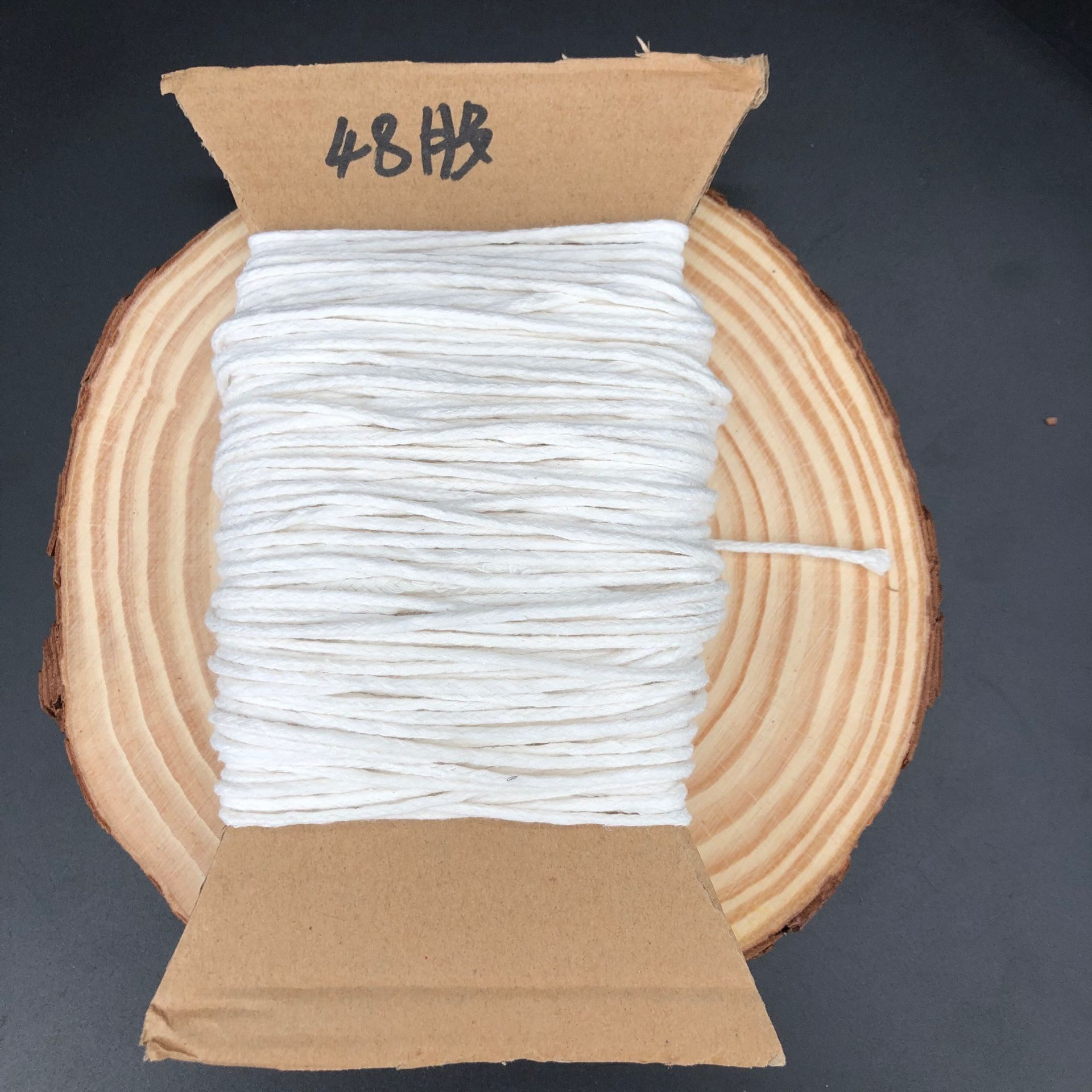 48股蜡烛棉线 蜡烛编织线 diy圆柱蜡烛蜡线 蜡烛棉纱手工蜡烛灯线