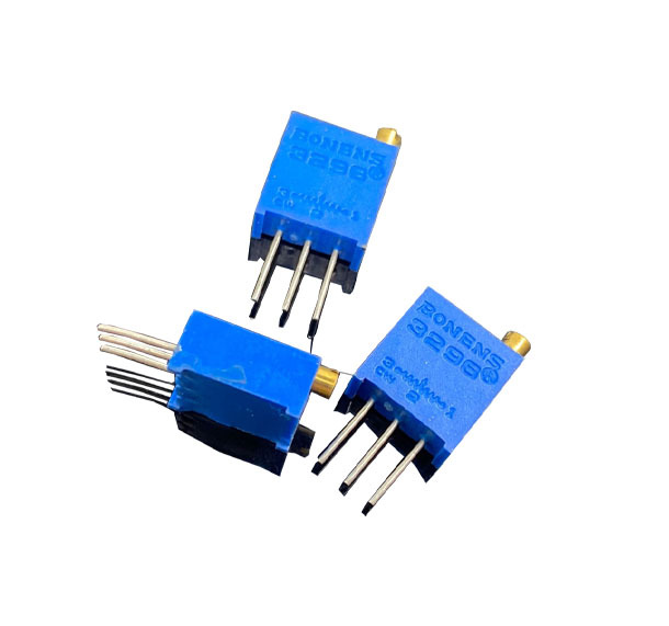 3296w精密多圈电位器1k2k5k10k20k50k100k200k500k1m 顶调203 104