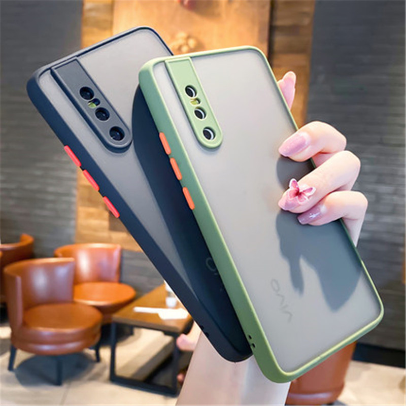 适用vivo x60手机壳创意肤感磨砂壳y50全包镜头neo3防摔保护套v20