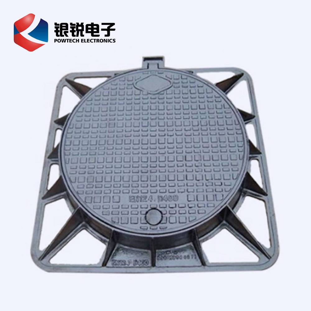 球墨铸铁井盖圆形重型井污水方形下水道雨水市政沙井盖