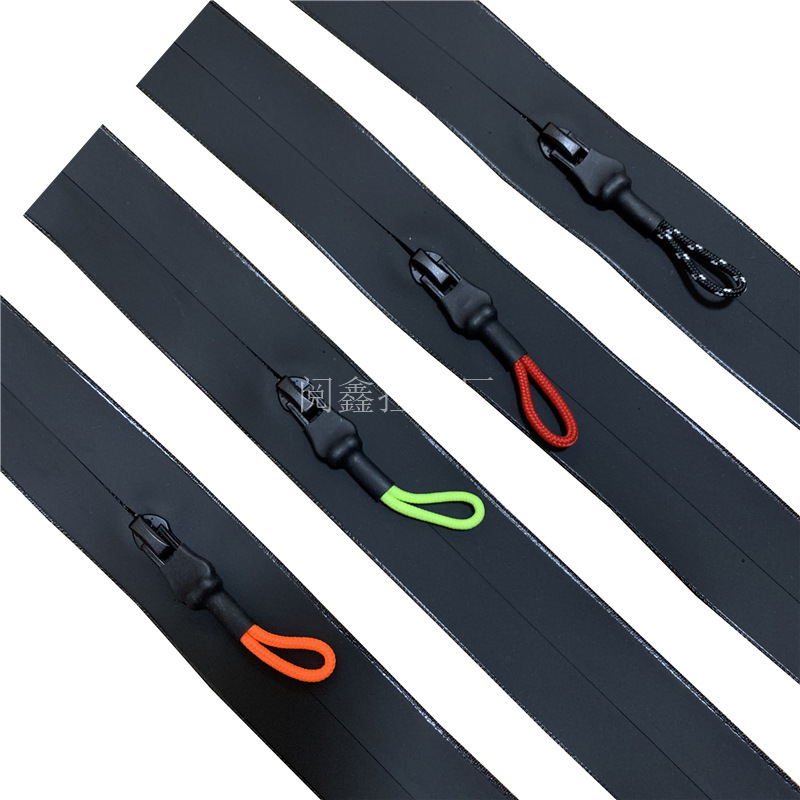 3号尼龙防水拉链 防晒衣服装外套裤子pvc口袋拉链 箱包手袋拉链头