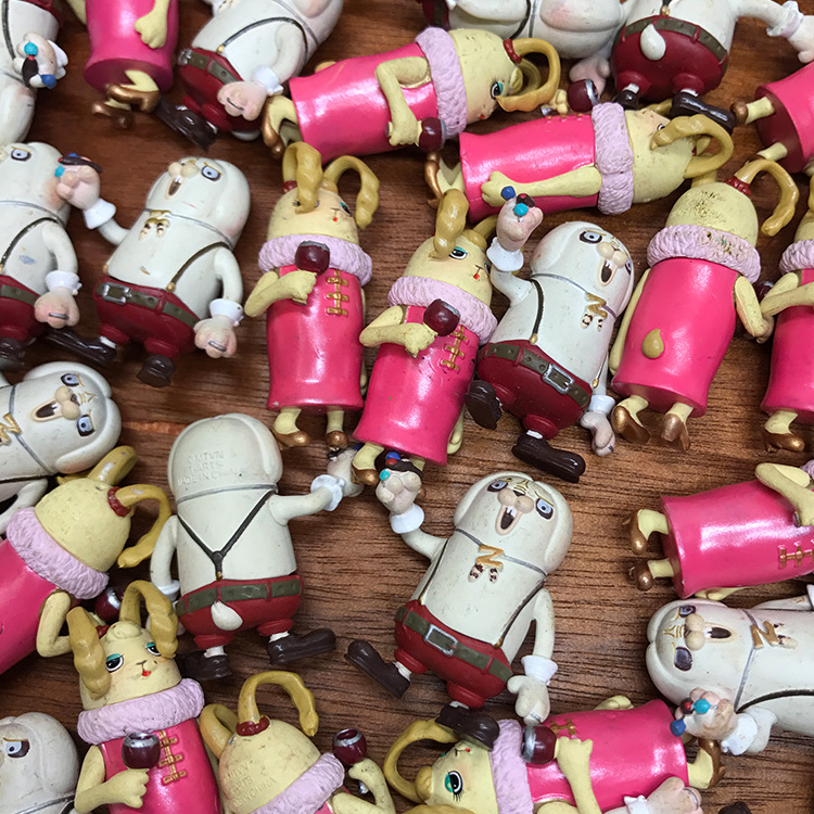 越狱监狱兔子 兹鲁宗洛夫 卡通小摆件玩具公仔diy配件配饰挂件