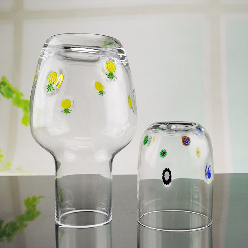 创思特创意彩点玻璃冷水壶水杯套装果汁饮品罐壶家居用品日用百货