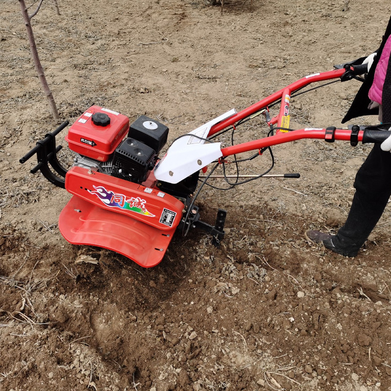供应农用小型旋耕机田园管理机小型耕地开沟柴油耕地机