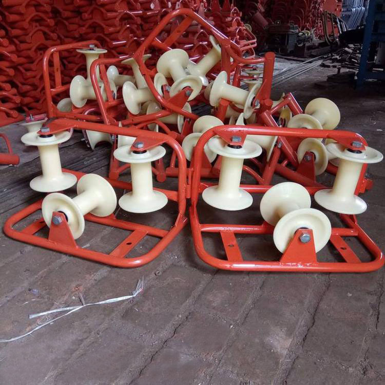 供应转角滑车 铝轮转向滑轮组ddhz-80 电缆放线滑车