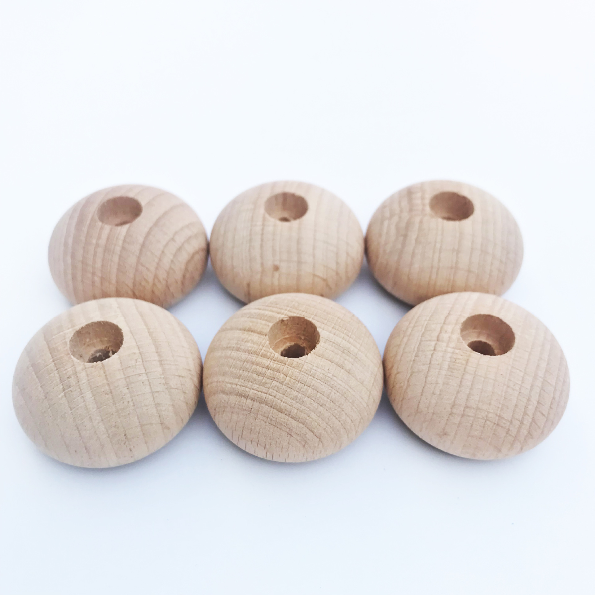 厂家直销木圆球 半圆木球 半园木珠