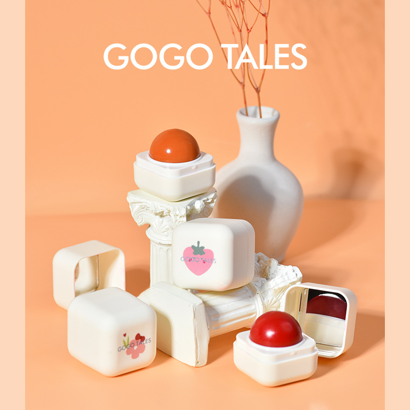 gogotales戈戈舞植物润唇膏保湿滋润淡化唇纹焕靓双唇温变口红