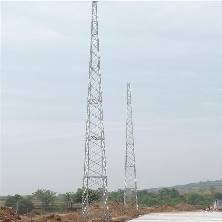 多种规格 钢结构供应 立杆热镀锌 三角防雷塔四柱塔拉线塔 可定制