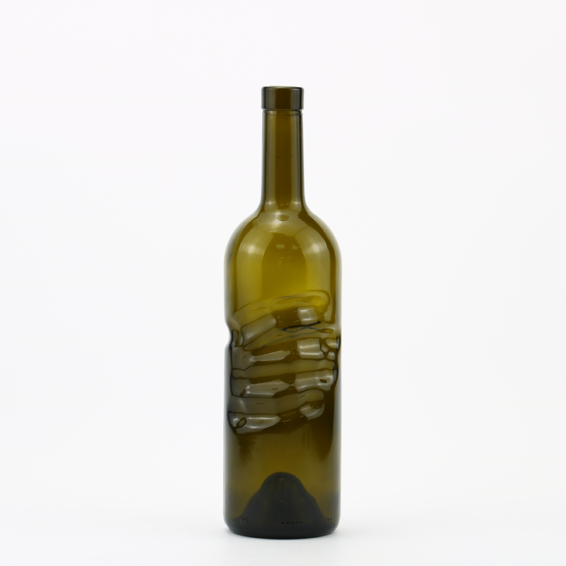 创意手印酒瓶木塞洋酒瓶上帝之手红酒瓶750ml个性酒瓶定制批发