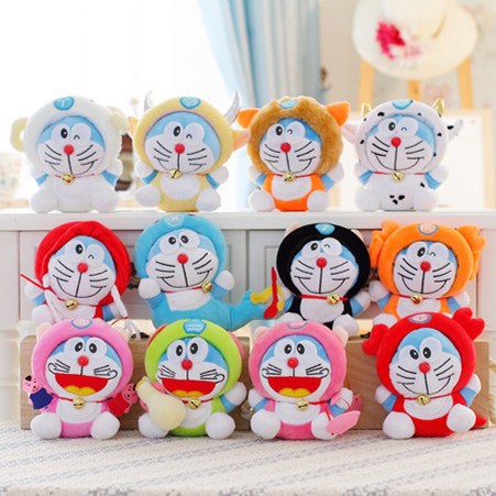 12星座公仔十二生肖星座一套可爱猫送女生日礼物吸盘挂件