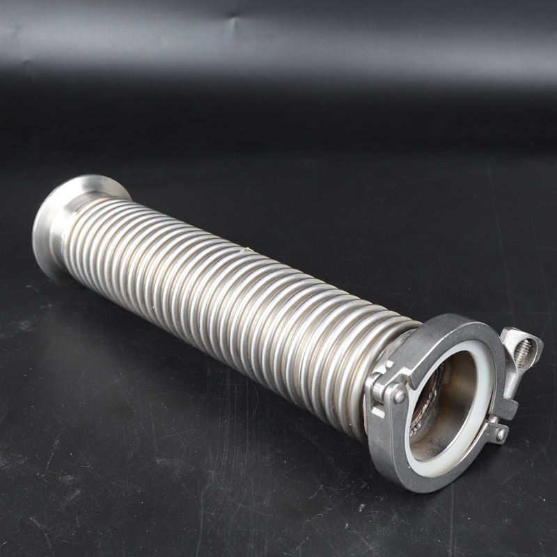 生产厂家 卫生卡盘快装卡盘式编织管 不锈钢卡盘式快装金属软管