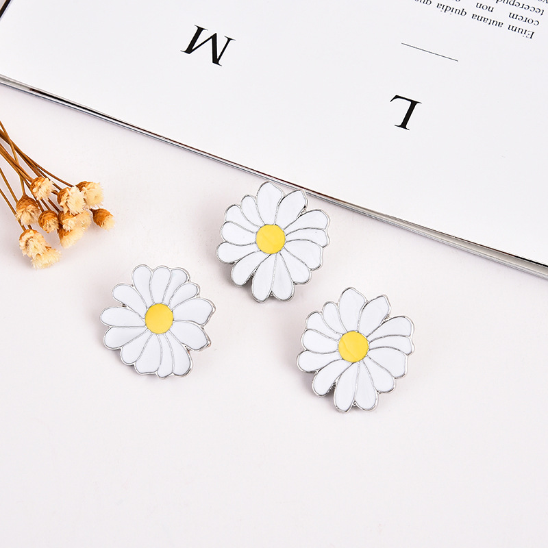 厂家直销权志龙同款小雏菊四合扣服装辅料金属纽扣羽绒服外套急钮