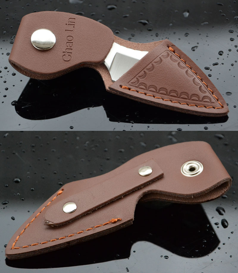 指环刀小直刀不锈钢小刀手工刀户外便携式战术刀收藏礼品刀水果刀