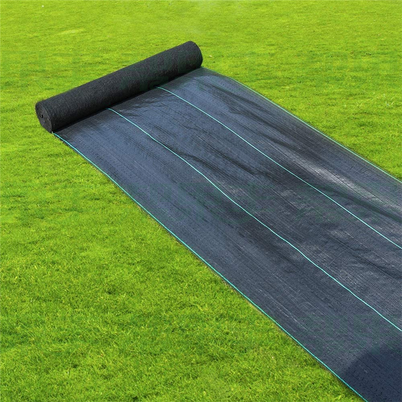 跨境亚马逊春季爆款花园防杂草园艺垫一面带棉防草布