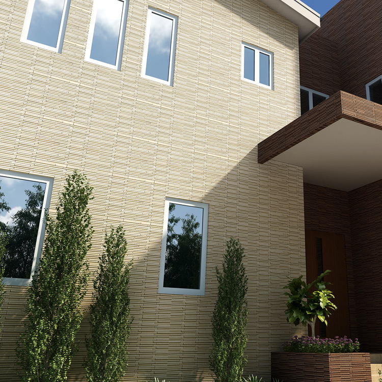 佛山外墙砖竹陶 细长条筷子砖别墅外墙瓷砖