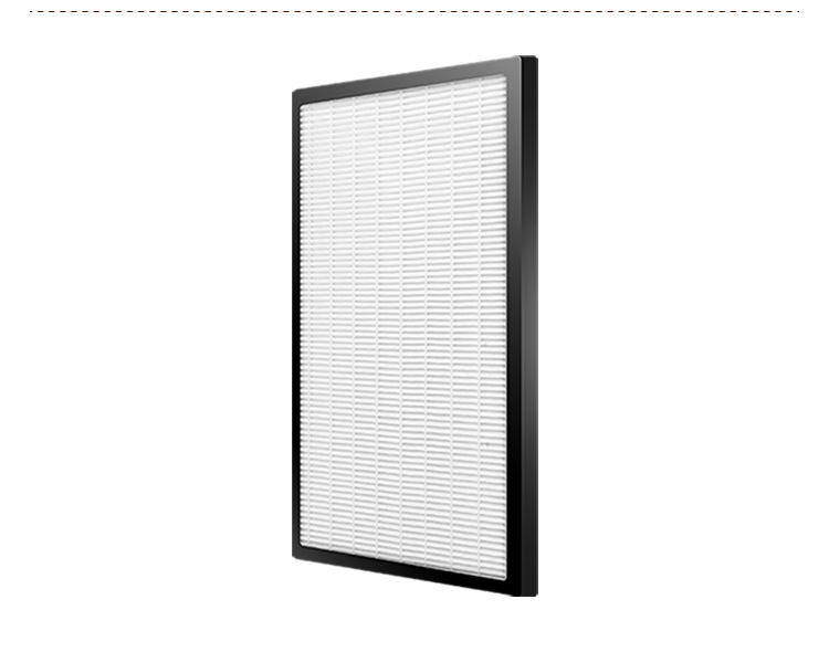 适配兰舍新风系统滤网erv350l滤芯中效 hepa高效两片装雾霾pm2.