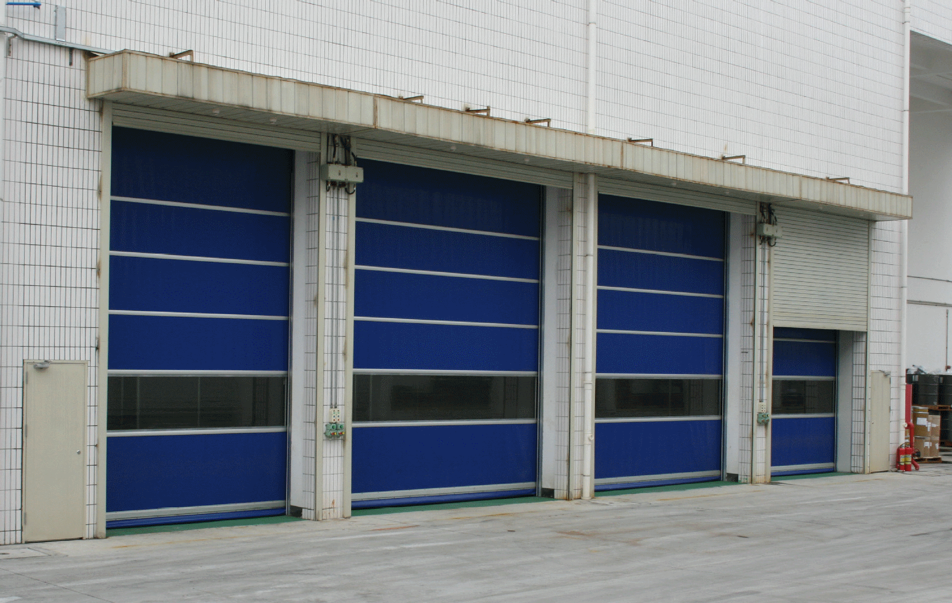 快速卷帘门 自动升降门不锈钢卷闸门 银行电动卷闸门 车库电动门