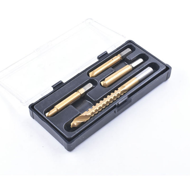 带锯钻断头螺丝取出器 高速钢拉槽开孔刃具滑牙滑丝反牙维修工具