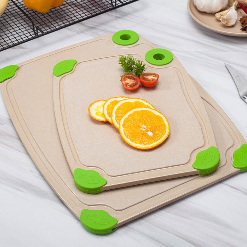 稻壳家用防霉菜板切菜板辅食占案板切水果粘板稻谷壳健康砧板