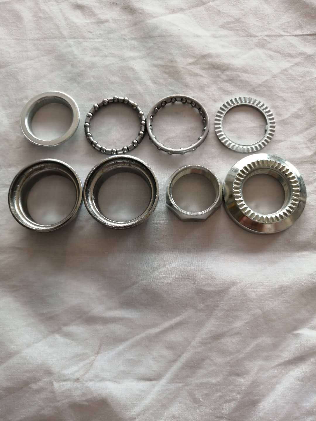 电动车八件碗电摩五件碗小沙龙头钢碗中沙公主钢碗小龟方向轴承