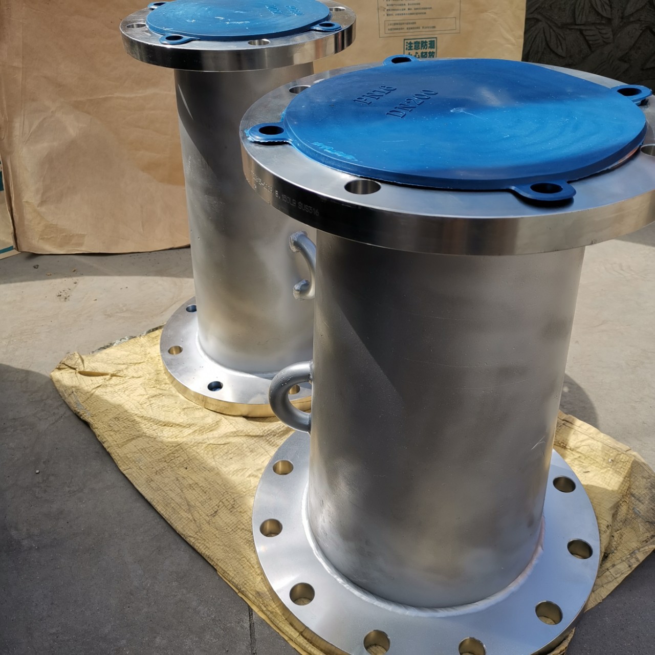 大小头法兰 船用美标转国标 不锈钢法兰接头 船用接口转换器