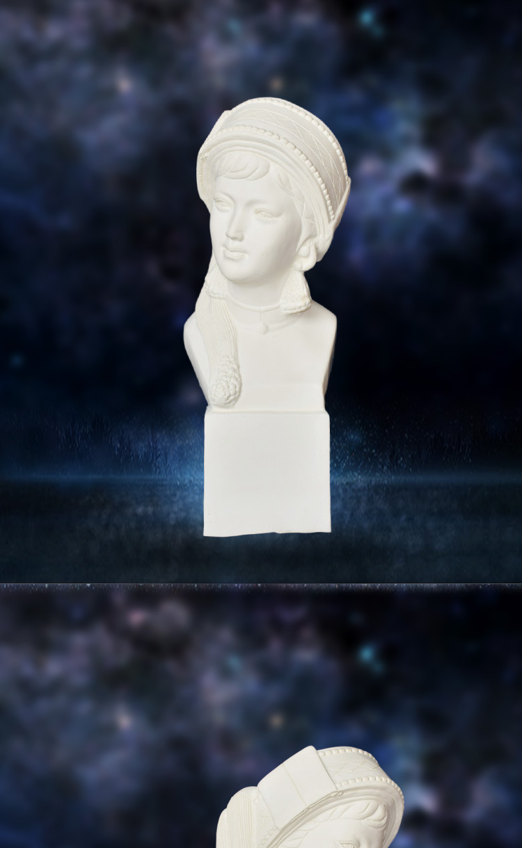 艺伯乐阿诗玛石膏像 素描教具断臂女神雕塑雕像摆件