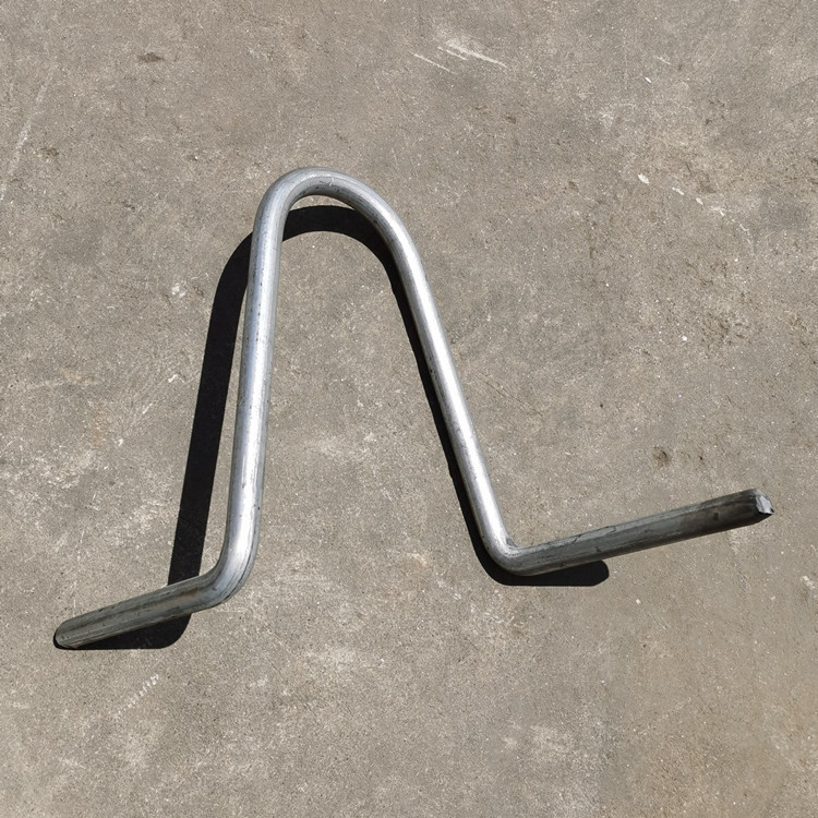 地锚石拉环电力打拉线环水泥墩配件地埋石头拉线圈圆钢制品预埋件