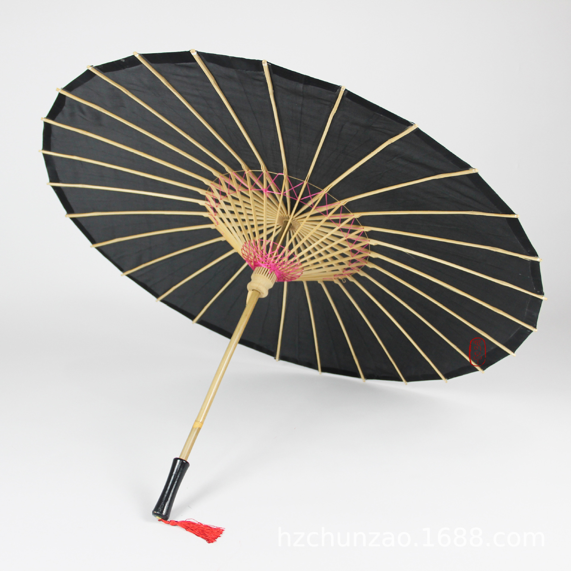 杭州春早汉服旗袍古风绸伞舞台摄影舞蹈婚庆道具伞吊顶舞美装饰伞