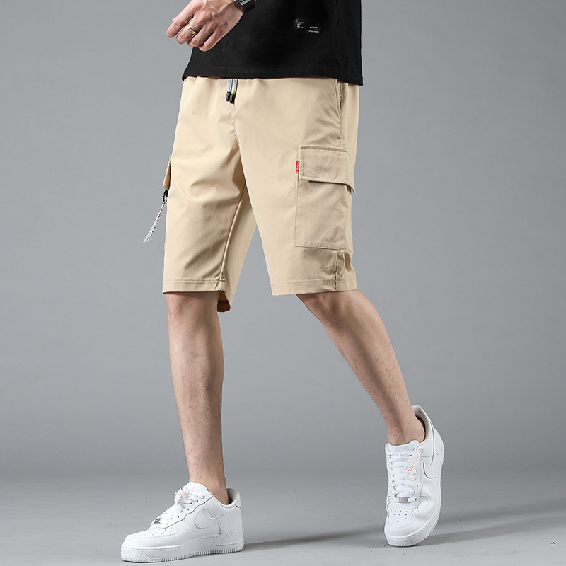 男马裤 休闲裤 男潮牌 五分休闲裤 柔软 青春流行 工装裤五分 潮