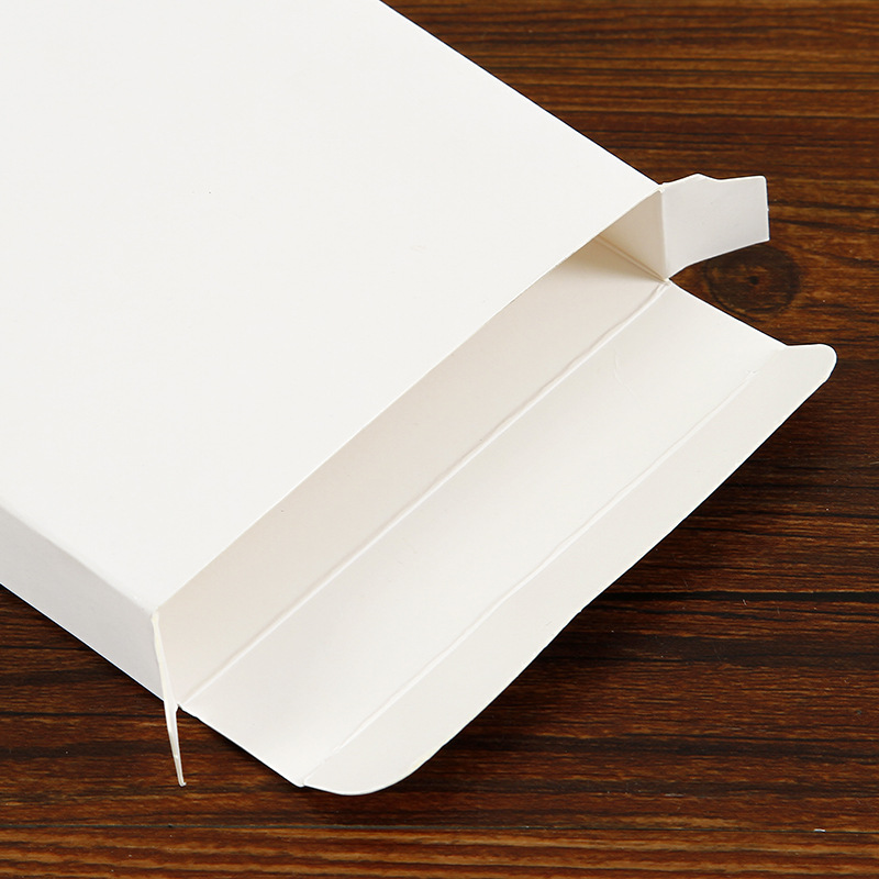 厂家批发白色小盒 现货白色卡纸包装盒 空白内包装纸盒