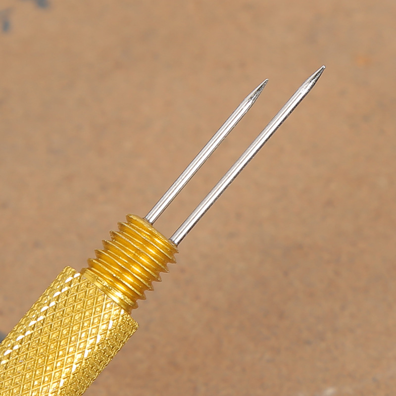 渔具用品批发 金属两用绑钩器 子线打结器手动鱼钩绑线器钓鱼配件