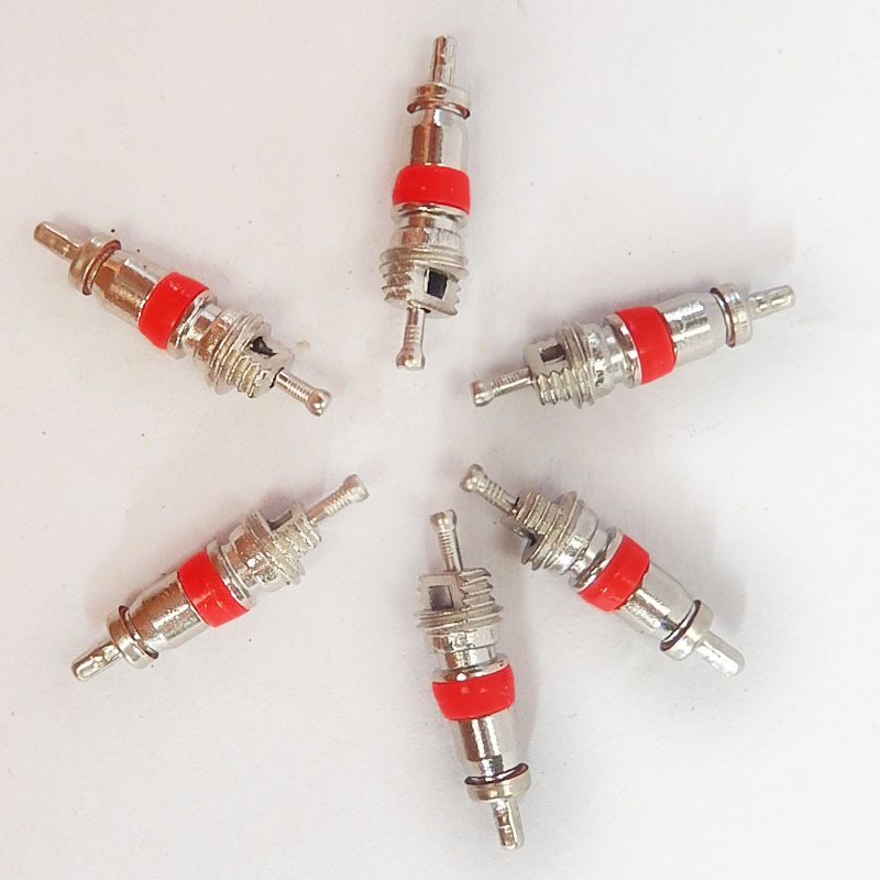 汽车摩托电动车自行车气门嘴气门针美式汽门芯锌合金轮胎气门芯