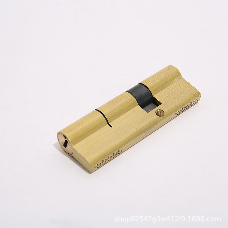 锁芯超b级全铜步阳防盗门锁芯带曲线通用ab锁芯升级公寓防盗锁芯