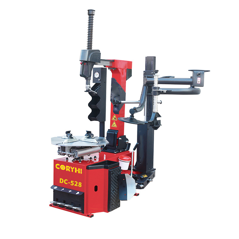 全自动轮胎扒胎拆胎机 dc-528后倾式臂轮胎拆装机 大型拆胎机