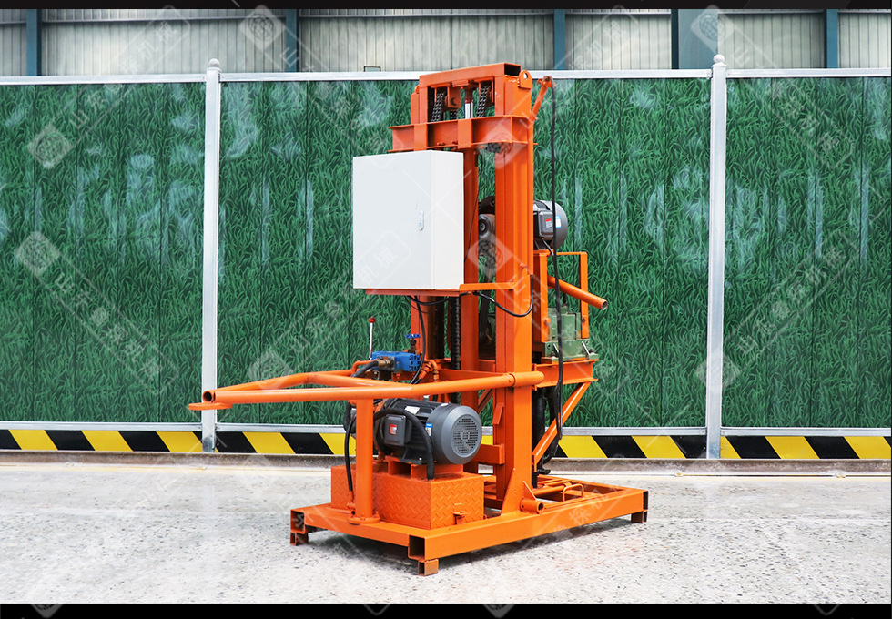 鲁探厂家供应地源热泵打井机sjdy-3b小型液压打井钻井设备降水井