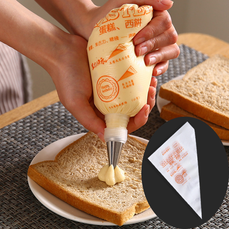 烘焙工具曲奇奶油裱花袋生日蛋糕挤花袋 一次性diy果酱裱花袋