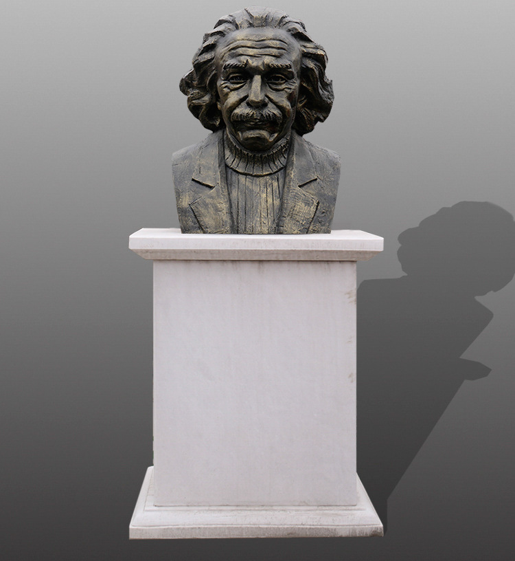 定制铜雕胸像学校人物名人半身像手工铸铜景观小品城市人物头像