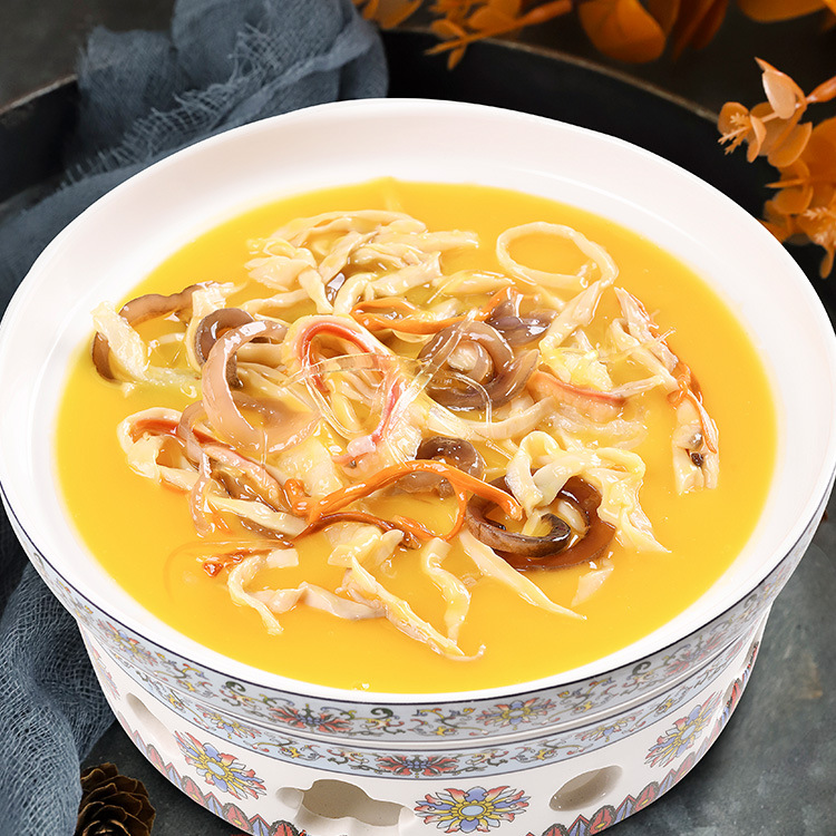 佬广鲍参翅肚羹1250g/袋冷冻加热即食速食鲍鱼海参汤半成品方便菜