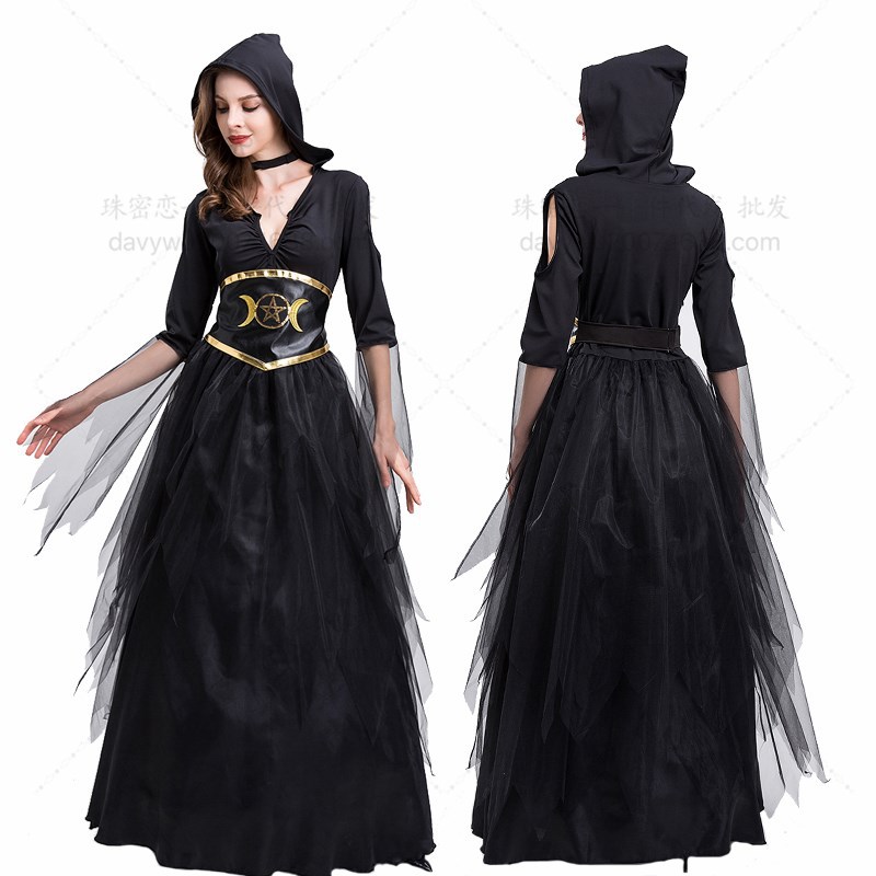 珠密恋万圣节埃及女王舞台女巫古堡巫婆舞台电影摄影演出服饰