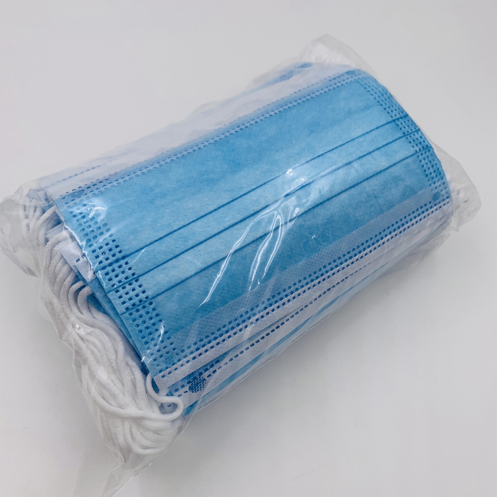 一次性使用民用防护口罩三层防尘普通非医用口罩含熔喷布现货包邮