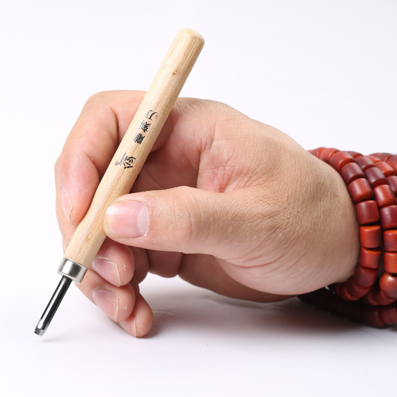 【剑牌】sk5禾木12件套 桃核橄榄核木刻刀根雕 木工手刻雕刀