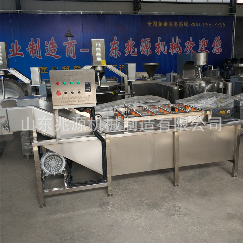 东北人参去泥清洗机天麻气浴清洗机中草药洗药机高压冲浪洗菜机