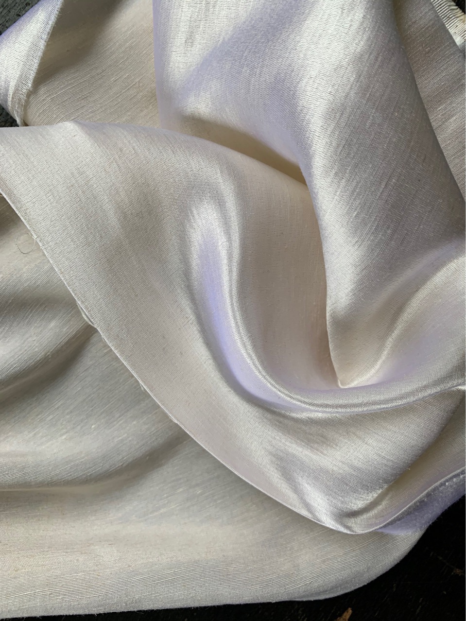 真丝丝麻缎30姆米140门幅