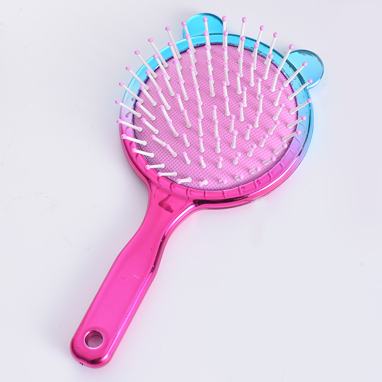 Hairdressing Air Cushion Massage Comb Makeup Comb Massage Comb Cat Vent Comb Styling Comb Wide-Tooth Comb Hair Curling Comb