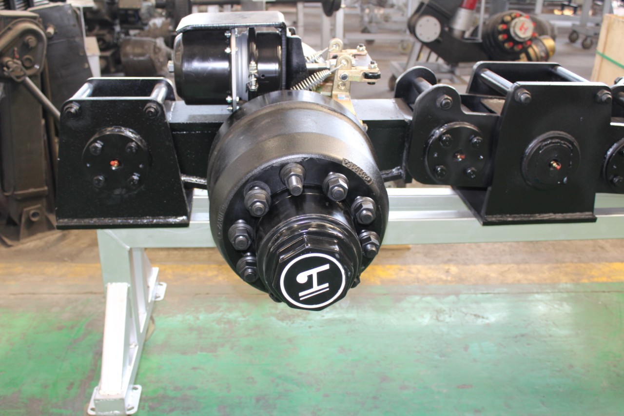 半挂车三线六轴钢性悬架特种悬架轴线桥车桥厂家直销低价