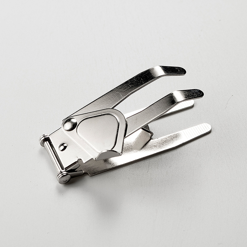 服装模板机夹子挂钉磁铁夹pvc模板钢固定夹加长夹自动模板机耗材