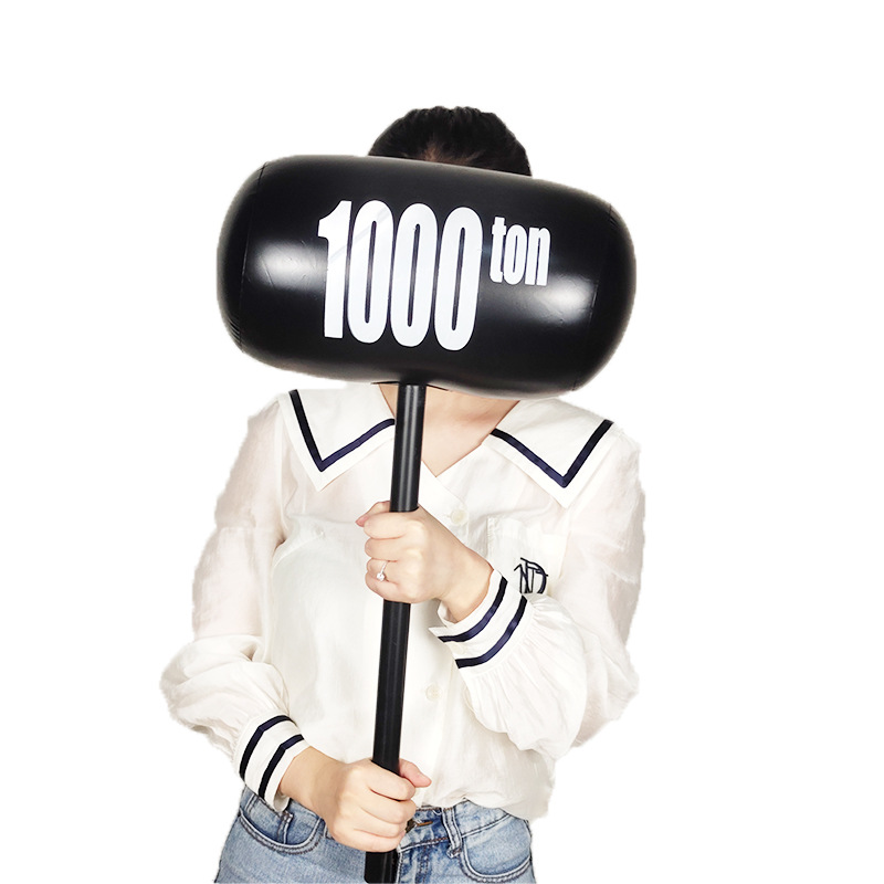 大号充气狼牙棒球棒大钉锤钉钉锤钉子锤卡通儿童充气