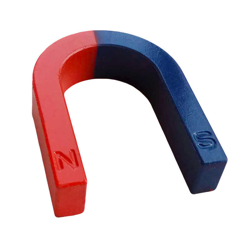 教学磁铁u形磁马蹄 形80*60*20mm同性铁氧体磁铁厂家直销